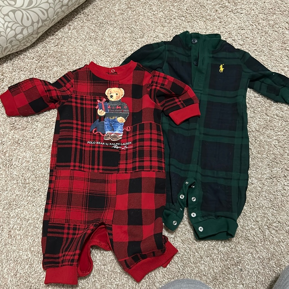 RALPH LAUREN 3M ONESIES